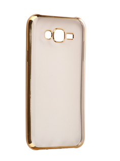 Аксессуар Чехол Samsung Galaxy J7 Neo J701F/DS Svekla Flash Silicone Gold Frame SVF-SGJ701F-GOLD