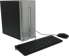Настольный компьютер HP Pavilion 570-p051ur Desktop Mini Silver 1GS91EA (Intel Core i5-7400 3.0 GHz/8192Mb/2000Gb+128Gb SSD/DVD-RW/nVidia GeForce GTX 1050 2048Mb/Windows 10 Pro 64-bit)