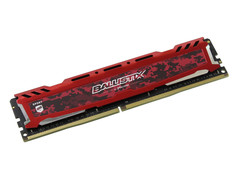 Модуль памяти Crucial Ballistix Sport LT Red DDR4 UDIMM 2666MHz PC4-21300 - 16Gb BLS16G4D26BFSE