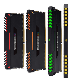 Модуль памяти Corsair Vengeance RGB DDR4 DIMM 3200MHz PC4-25600 - 64Gb Kit (4 x 16Gb) CMR64GX4M4C3200C16