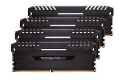 Модуль памяти Corsair Vengeance RGB DDR4 DIMM 3466MHz PC4 27700 - 64Gb Kit (4 x 16Gb) CMR64GX4M4C3466C16