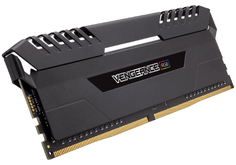 Модуль памяти Corsair Vengeance RGB DDR4 DIMM 3733MHz PC4-29800 - 64GB Kit (4 x 16GB) CMR64GX4M4K3733C17