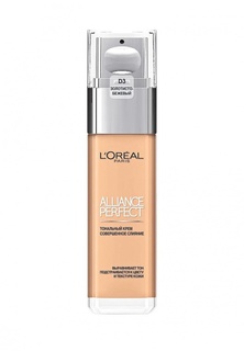 Тональное средство LOreal Paris Alliance Perfect Совершенное слияние оттенок D3 Светло-бежевый золотистый 30 мл