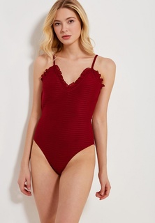 Купальник LOST INK RUFFLE TRIM SWIMSUIT