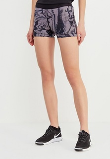 Шорты компрессионные Nike W NP HPRCL SHORT 3IN PNTD MRBL