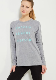 Лонгслив спортивный Under Armour Tri Blend LS Folded Logo