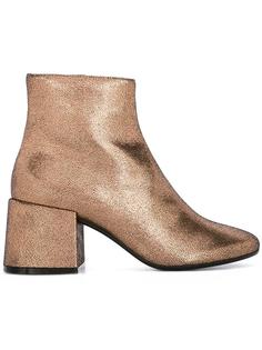 сапоги по щиколотку с отделкой металлик Mm6 Maison Margiela