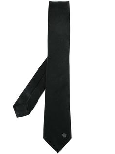 галстук с логотипом  Versace
