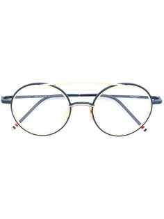 очки в круглой оправе Thom Browne Eyewear