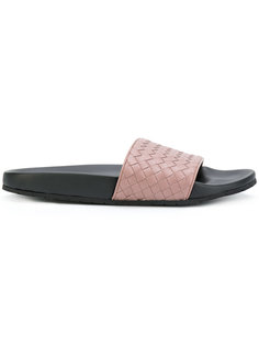 сандалии с отделкой Intrecciato  Bottega Veneta