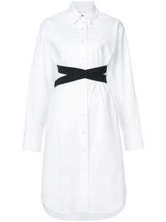 платье шифт с воротником Proenza Schouler