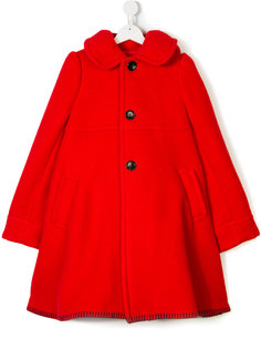 свободное пальто с капюшоном  Comme Des Garçons Girl
