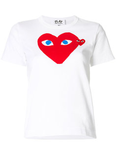 футболка с логотипом Comme Des Garçons Play
