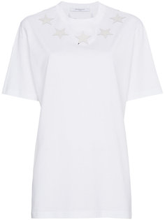 футболка со звездами на воротнике  Givenchy