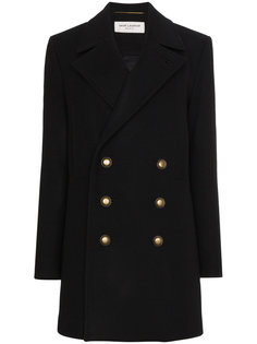 двубортный оверсайз-блейзер Saint Laurent
