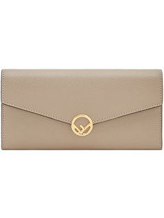 кошелек с откидным клапаном с логотипом Fendi