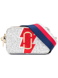 сумка Snapshot с отделкой мелкими блестками Marc Jacobs
