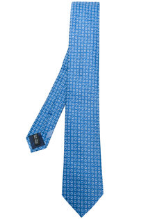 галстук с микро-принтом Gancio Salvatore Ferragamo