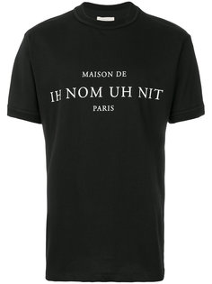 футболка с графическим принтом Ih Nom Uh Nit