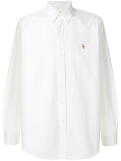рубашка с вышивкой логотипа Polo Ralph Lauren