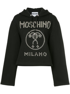 толстовка с заклепками  Moschino