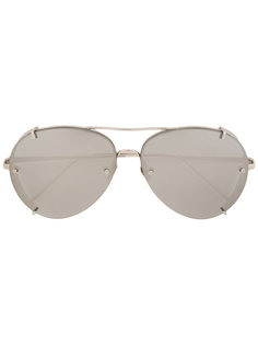 aviator sunglasses Linda Farrow