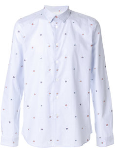 рубашка с цветочной вышивкой Ps By Paul Smith