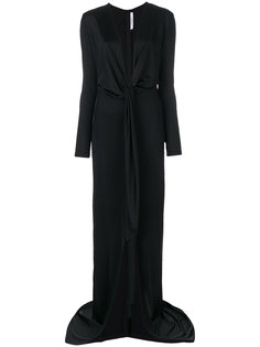 вечернее платье с глубоким вырезом Givenchy