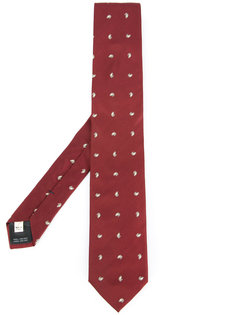 embroidered tie  Kent & Curwen