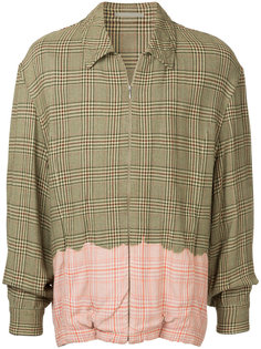 куртка-рубашка в клетку Comme Des Garçons Vintage