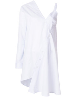 asymmetric poplin shirt Each X Other