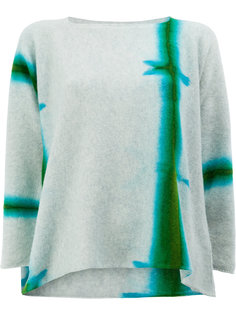свитер с абстрактным узором Suzusan