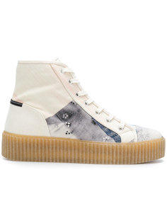 хайтопы с лоскутными деталями Mm6 Maison Margiela