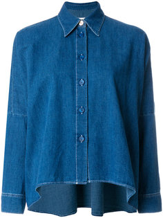 джинсовая рубашка мешковатого кроя Mm6 Maison Margiela