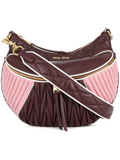 Rider matelassé shoulder bag Miu Miu