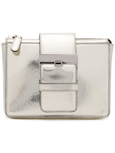 foldover-buckle clutch Sergio Rossi