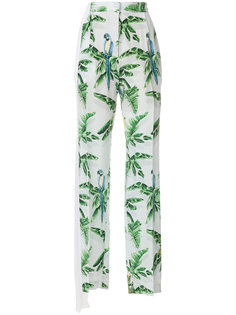 брюки с принтом Halle Paradise Stella McCartney