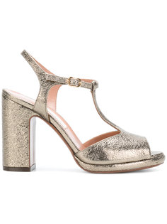 metallic open-toe sandals LAutre Chose