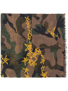 Valentino Garavani Camouflage & Stars scarf Valentino