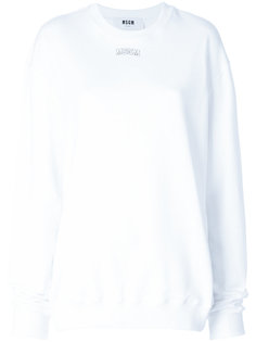 толстовка с логотипом  MSGM