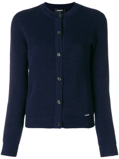 кардиган в рубчик на пуговицах  Dsquared2