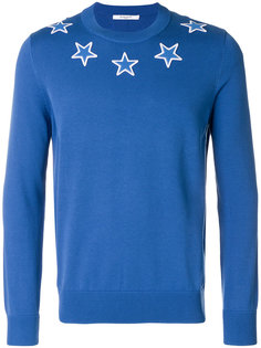 свитер с нашивками звезд Givenchy