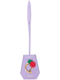 flower logo tag Versace