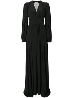 длинное платье с V-образным вырезом  Nº21