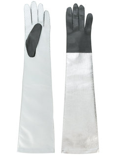 long colour block gloves Manokhi