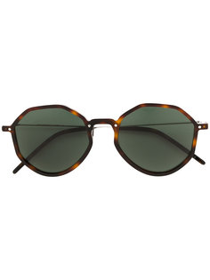 round-frame tinted sunglasses Delirious