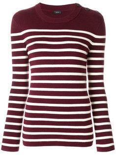 удлиненный полосатый джемпер  Joseph