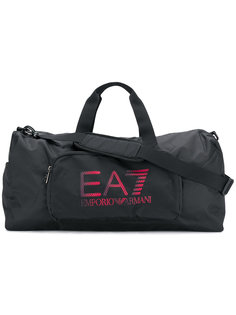 logo print holdall  Ea7 Emporio Armani