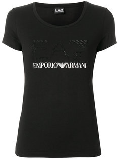 футболка с логотипом  Ea7 Emporio Armani