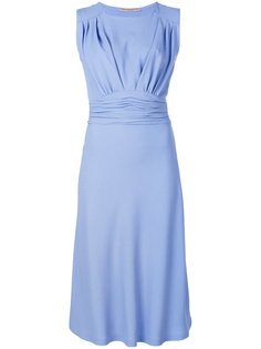 платье с присборенной талией  Ermanno Scervino